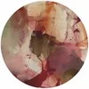 Artgeist Apvalus fototapetas - Spring composition – transparencies and forms in watercolor style