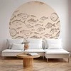 Artgeist Apvalus fototapetas - Subtle fish