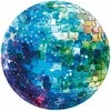 Artgeist Apvalus fototapetas - Turquoise disco ball