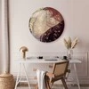 Artgeist Apvalus paveikslas ant drobės - Gustav Klimt – Danae