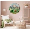 Artgeist Apvalus paveikslas ant drobės - Paul Cézanne – Mont Sainte-Victoire
