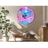 Artgeist Apvalus paveikslas ant drobės - Rožinė disco ball