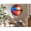 Artgeist Apvalus paveikslas ant drobės - Old auksinis disco ball