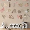 Artgeist Fototapetas - A rusvai gelsvas Alphabet
