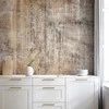 Artgeist Fototapetas - Abstract beige - background with juodas textured concrete patterns