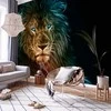 Artgeist Fototapetas - Abstract lion