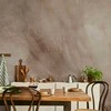 Artgeist Fototapetas - Abstract scandi boho - delicate composition with lettering and flowers