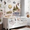 Artgeist Fototapetas - Africa for Toddlers - Savannah Animals in Pastel Colours
