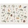 Artgeist Fototapetas - African Composition - Animals for the Children's Room on a Paper Background