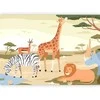 Artgeist Fototapetas - Animals From Jungle Vector Illustration