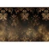 Artgeist Fototapetas - Baroque Ornaments in Patinated Gold and Browns: Retro Motif