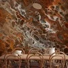 Artgeist Fototapetas - Brown Craters