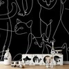 Artgeist Fototapetas - Cat Habits - First Variant
