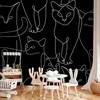 Artgeist Fototapetas - Cat Habits - First Variant