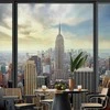 Artgeist Fototapetas - City behind glass