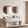 Artgeist Fototapetas - Classic Terrazzo on Baltas Background