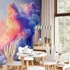 Artgeist Fototapetas - Clouds Like Painted: Artistic Brushes of Dawn Painting the Sky