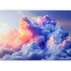 Artgeist Fototapetas - Clouds Like Painted: Artistic Brushes of Dawn Painting the Sky
