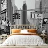 Artgeist Fototapetas - Comic book city - New York street in pop art style