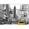 Artgeist Fototapetas - Comic book city - New York street in pop art style