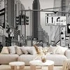 Artgeist Fototapetas - Comic book city - New York street in pop art style