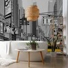 Artgeist Fototapetas - Comic book city - New York street in pop art style