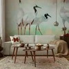 Artgeist Fototapetas - Cranes in Pastels