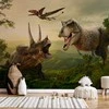 Artgeist Fototapetas - Dinosaur Square