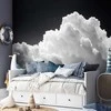 Artgeist Fototapetas - Discover the Endless Play of Sunlight – Clouds and Shadows in the Sky