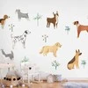 Artgeist Fototapetas - Doggies - a Subtle Illustration for Children