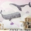 Artgeist Fototapetas - Dream Of Whales - Second Variant