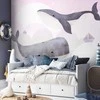Artgeist Fototapetas - Dream Of Whales - Second Variant