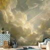 Artgeist Fototapetas - Enchanting Play of Colors Against a Backdrop of Clouds
