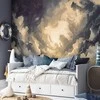 Artgeist Fototapetas - Epic Light Play: The Sun Battling for Dominance Over the Clouds
