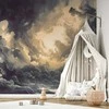 Artgeist Fototapetas - Epic Light Play: The Sun Battling for Dominance Over the Clouds