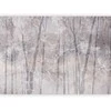 Artgeist Fototapetas - Eternal forest - landscape with winter landscape in cool colours