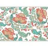 Artgeist Fototapetas - Ethnic vegetation - plant motif with ornaments in coloured flowers