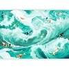 Artgeist Fototapetas - Fish and waves