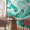Artgeist Fototapetas - Fish and waves