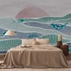 Artgeist Fototapetas - Fish on the waves