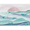 Artgeist Fototapetas - Fish on the waves