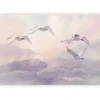 Artgeist Fototapetas - Flying Swans