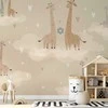 Artgeist Fototapetas - Giraffes in Love