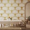 Artgeist Fototapetas - Gold and Marble Art Deco-inspired Pattern