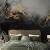 Artgeist Fototapetas - Gold Explosions - an Abstract Pattern Inspired by Marble