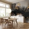 Artgeist Fototapetas - Gold Explosions - an Abstract Pattern Inspired by Marble