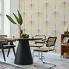 Artgeist Fototapetas - Gold Linear Pattern on Marble Background