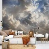 Artgeist Fototapetas - Golden Reflections on Clouds Foretelling Dusk