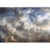 Artgeist Fototapetas - Golden Reflections on Clouds Foretelling Dusk