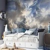 Artgeist Fototapetas - Golden Reflections on Clouds Foretelling Dusk